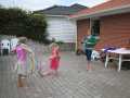 Lisa, Andrea og Sisse med hula-hop ringe